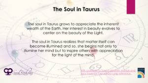 The Soul in Taurus