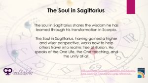 The Soul in Sagittarius