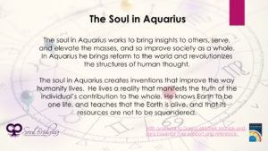 The Soul in Aquarius