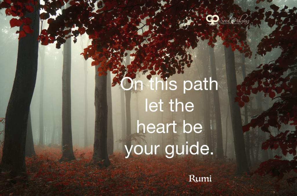 Let the heart guide - Rumi