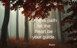 Let the heart guide - Rumi