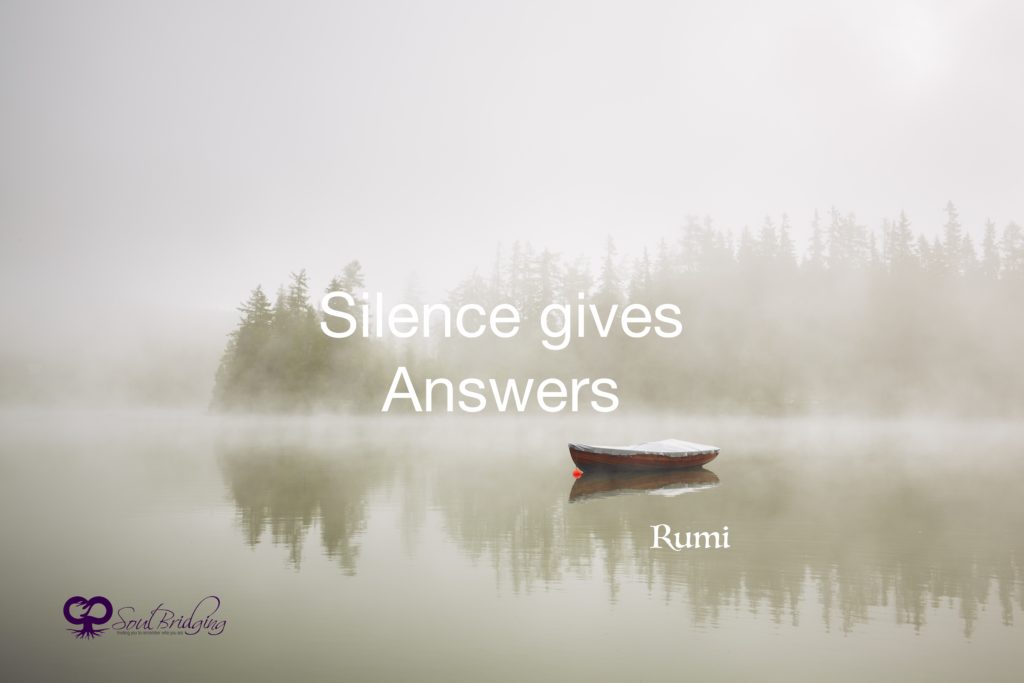 Silence Gives Answers - Rumi