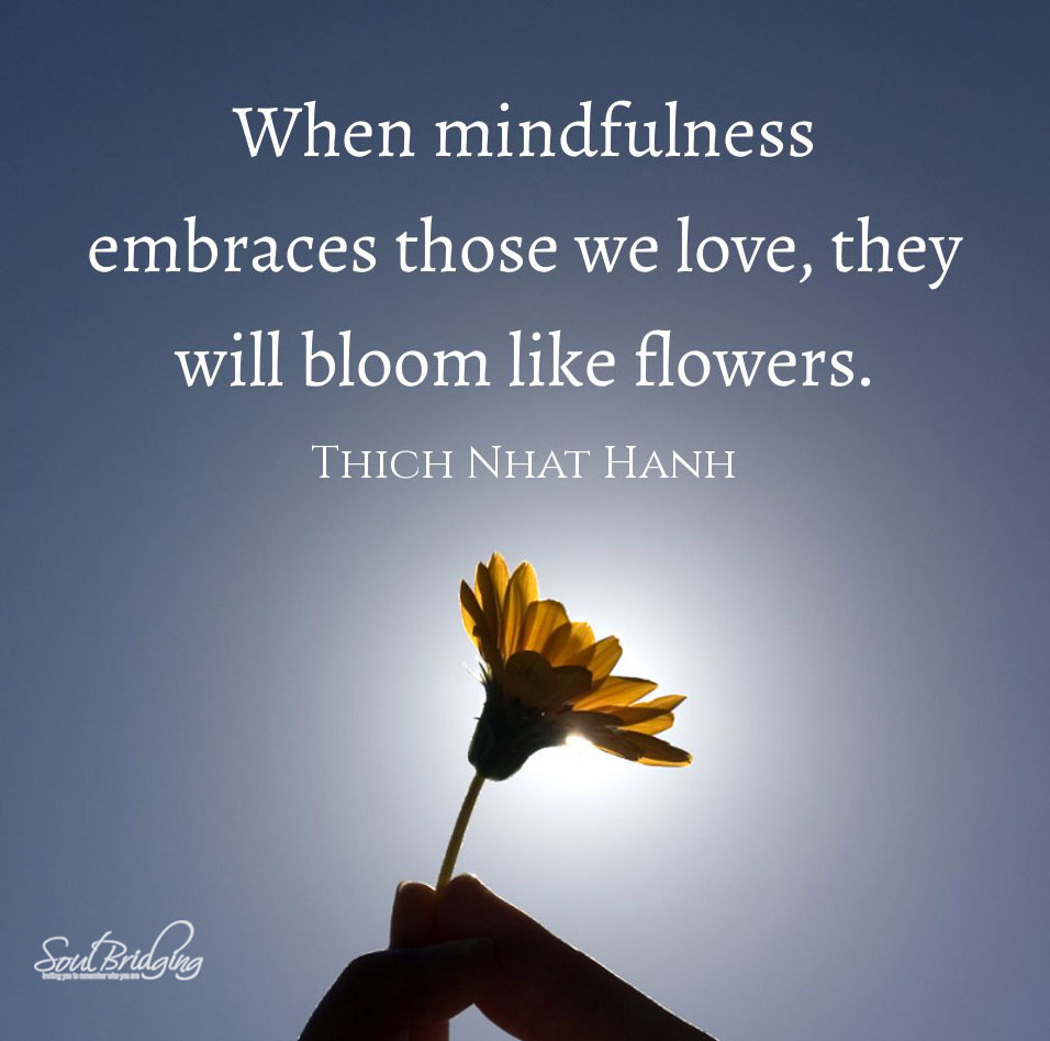 When mindfulness embraces those we love they will bloom - Inspirational ...